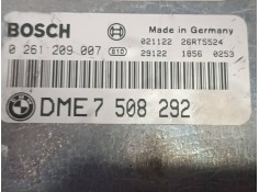 Recambio de centralita motor uce para bmw serie 3 coupe (e46) 318 ci referencia OEM IAM DME7508292 0261209007 BOSCH 2