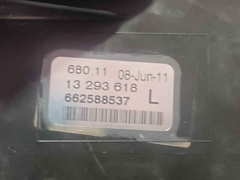 Recambio de faro antiniebla izquierdo para opel astra j sports tourer sport referencia OEM IAM 13293618 662588537 