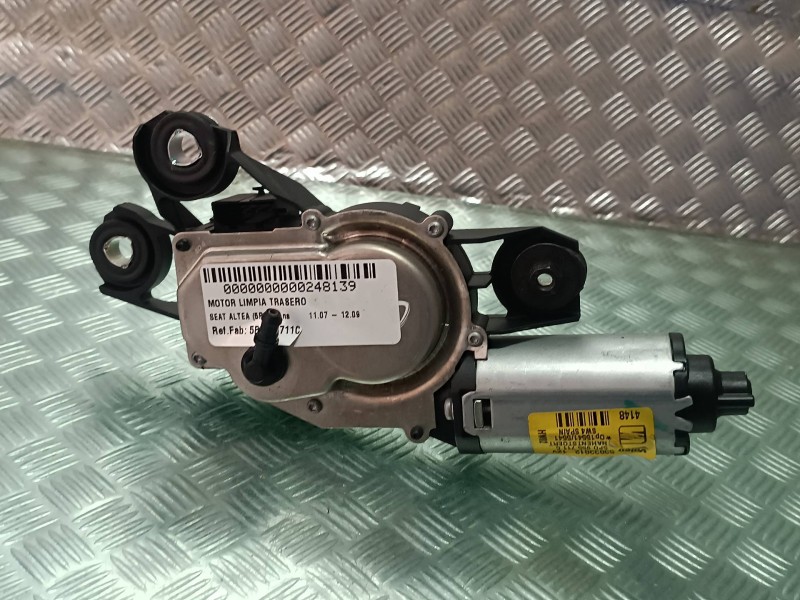 Recambio de motor limpia trasero para seat altea (5p1) arena referencia OEM IAM 5P0955711C 53033812 VALEO