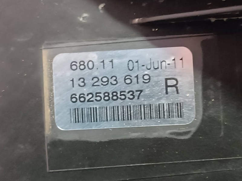 Recambio de faro antiniebla derecho para opel astra j sports tourer sport referencia OEM IAM 13293619 662588537R 