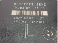 Recambio de centralita cierre para mercedes-benz clase c (w203) berlina 220 cdi (la) (203.008) referencia OEM IAM 2038202185 351 2