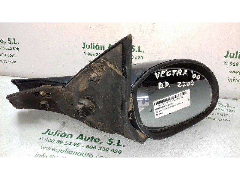 Recambio de retrovisor derecho para opel vectra b berlina básico (1999) referencia OEM IAM   ELECTRICO