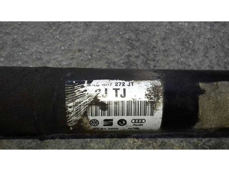 Recambio de transmision delantera derecha para seat altea (5p1) arena referencia OEM IAM 1K0407272JT 2JTJ 