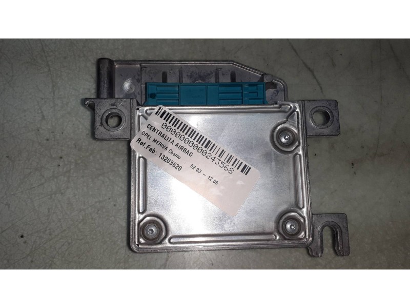 Recambio de centralita airbag para opel meriva cosmo referencia OEM IAM 13203620  327963935