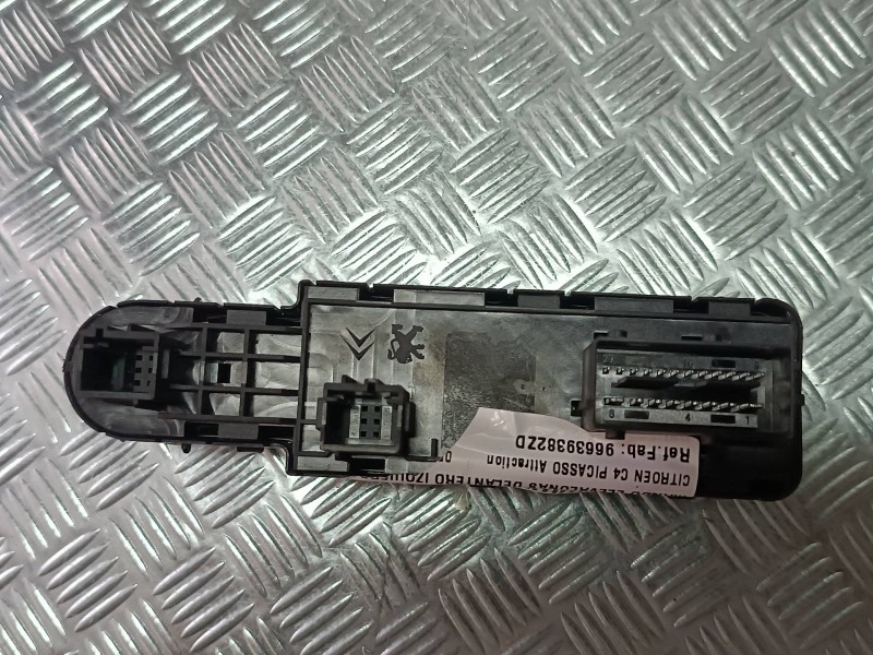 Recambio de mando elevalunas delantero izquierdo para citroen c4 picasso attraction referencia OEM IAM 96639382ZD  