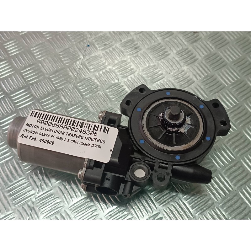 Recambio de motor elevalunas trasero izquierdo para hyundai santa fe (bm) 2.2 crdi classic (2wd) referencia OEM IAM 400909  CONE