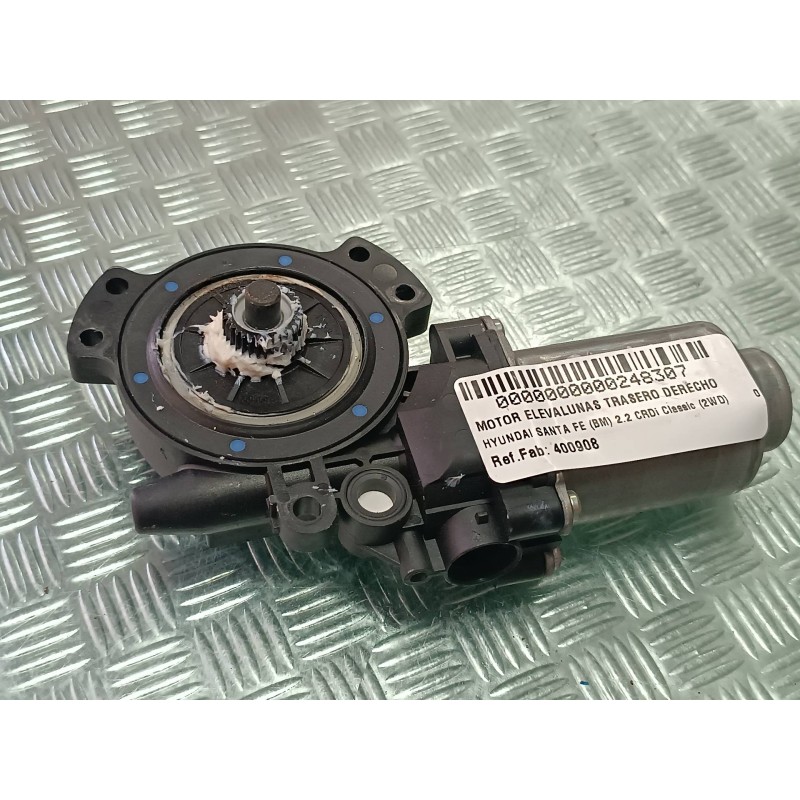 Recambio de motor elevalunas trasero derecho para hyundai santa fe (bm) 2.2 crdi classic (2wd) referencia OEM IAM 400908  CONECT