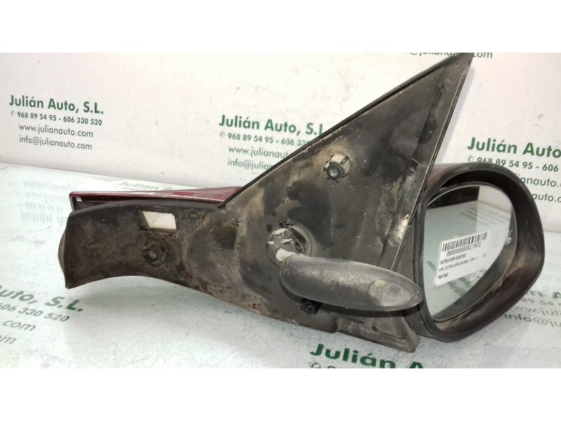 Recambio de retrovisor derecho para opel vectra b berlina básico (1999) referencia OEM IAM   MANUAL