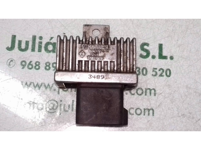 Recambio de caja precalentamiento para nissan micra (k12e) acenta referencia OEM IAM 7700115078  NAGARES Recambio de caja precalentamiento para nissan micra (k12e) acenta referencia OEM IAM 7700115078  NAGARES