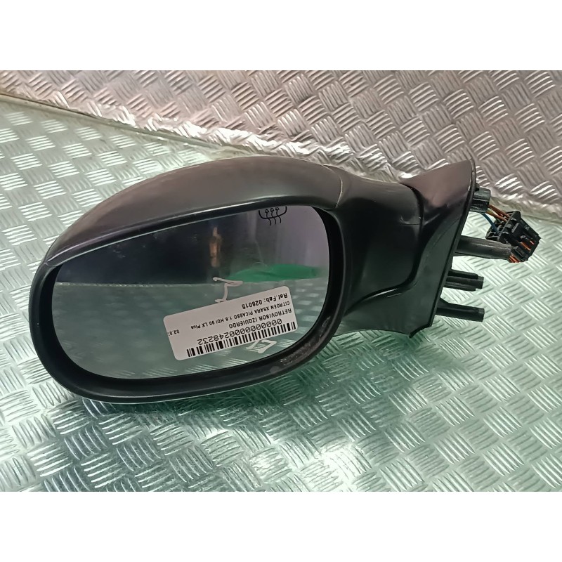 Recambio de retrovisor izquierdo para citroen xsara picasso 1.6 hdi 90 lx plus referencia OEM IAM 028015  ELECTRICO