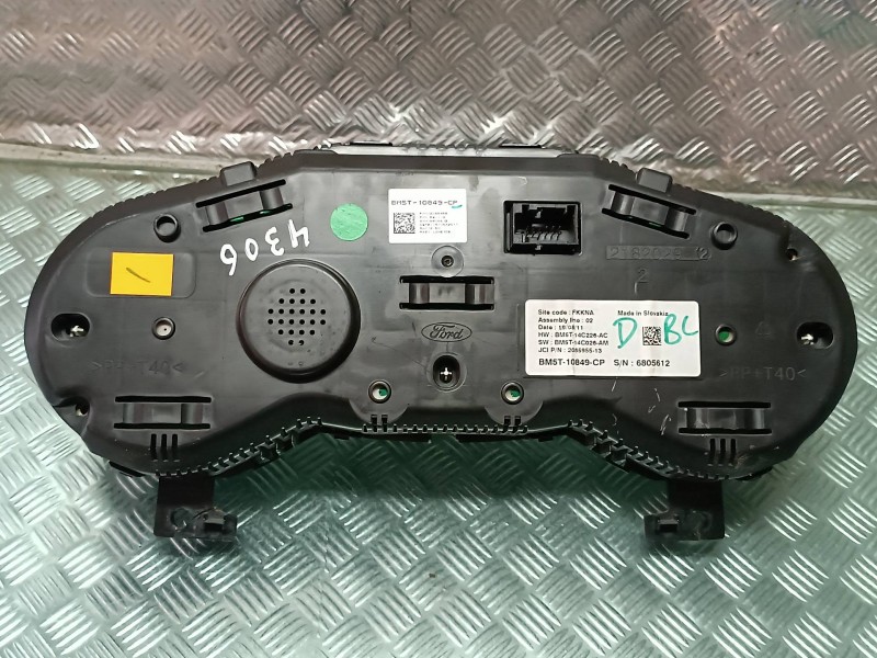 Recambio de cuadro instrumentos para ford c-max (cb3) ghia referencia OEM IAM BM5T10849CP BM5T14C226AC BM5T14C226AM