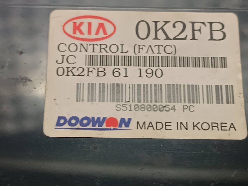 Recambio de mando climatizador para ford c-max (cb3) ghia referencia OEM IAM 0K2FB61190 0K2FB 