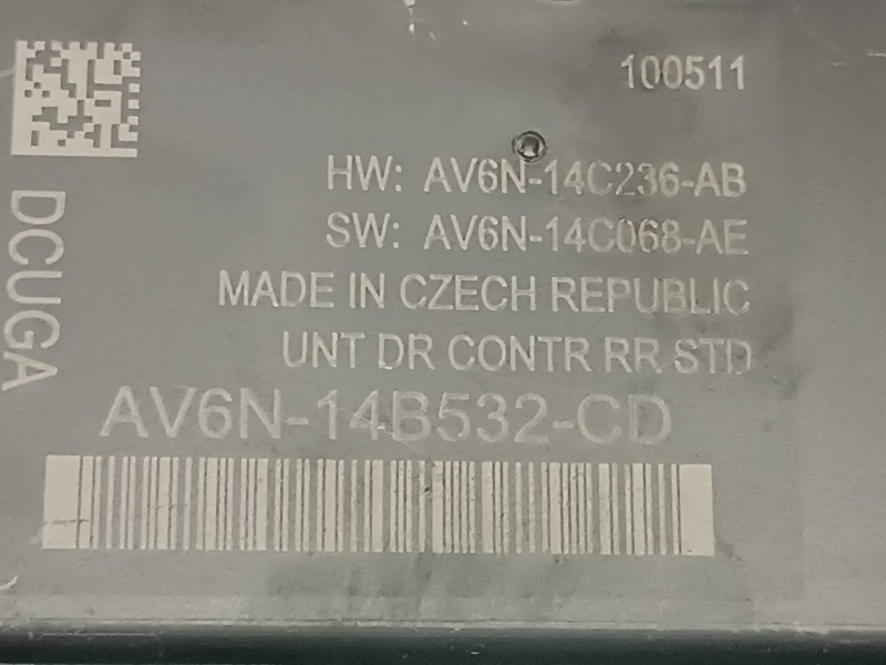 Recambio de modulo electronico para ford c-max (cb3) ghia referencia OEM IAM AV6N14B532CD AV6N14C236AB AV6N14C068AE
