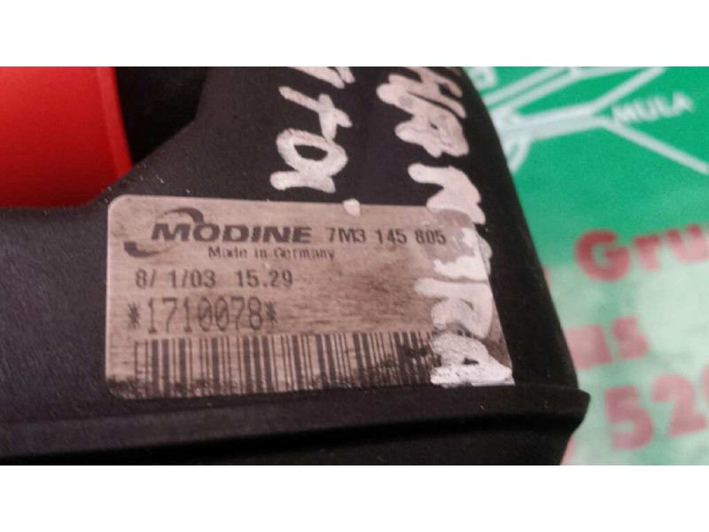 Recambio de intercooler para seat alhambra (7v9) stella referencia OEM IAM 7M3145805  