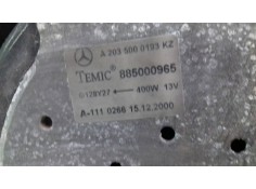 Recambio de electroventilador para mercedes-benz clase c (w203) berlina 220 cdi (203.006) referencia OEM IAM A2035000193 A203500 2