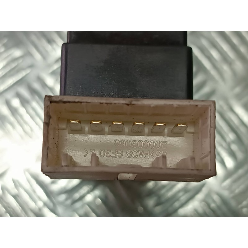 Recambio de mando elevalunas trasero izquierdo para chevrolet epica lt referencia OEM IAM 202006117 BLANCO CONECTOR 6 PINES