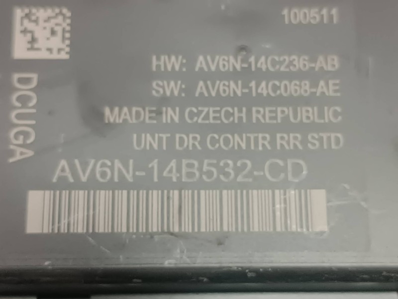 Recambio de modulo electronico para ford c-max (cb3) ghia referencia OEM IAM AV6N14B532CD AV6N14C236AB AV6N14C068AE
