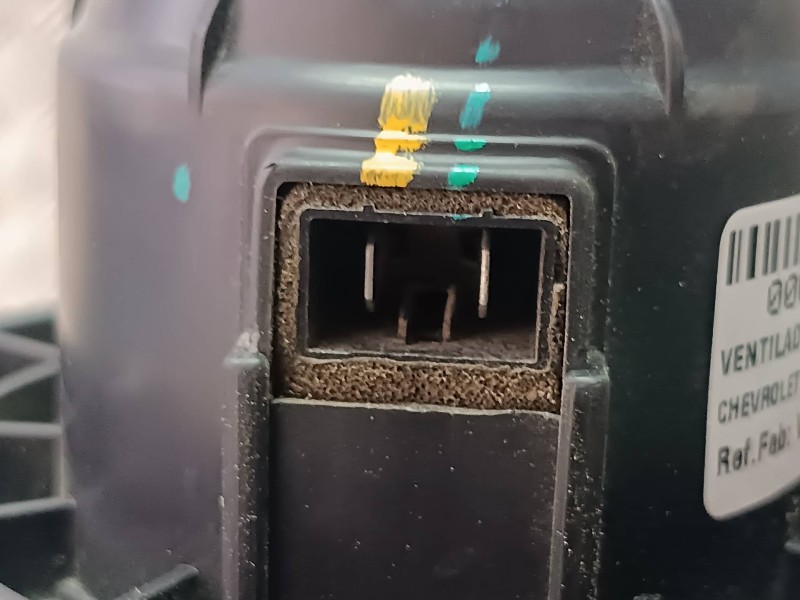 Recambio de ventilador calefaccion para chevrolet epica lt referencia OEM IAM V250 7106 CONECTOR 2 PINES