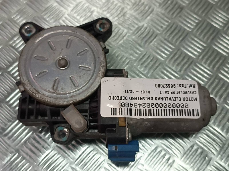Recambio de motor elevalunas delantero derecho para chevrolet epica lt referencia OEM IAM 96627080 AZUL CONECTOR 2 PINES