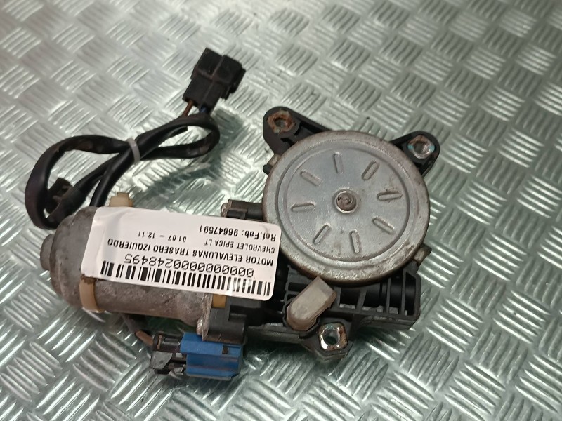 Recambio de motor elevalunas trasero izquierdo para chevrolet epica lt referencia OEM IAM 96647591  CONECTOR2 PINES