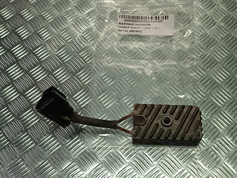 Recambio de resistencia calefaccion para chevrolet epica lt referencia OEM IAM 96614412  CONECTOR 2 PINES