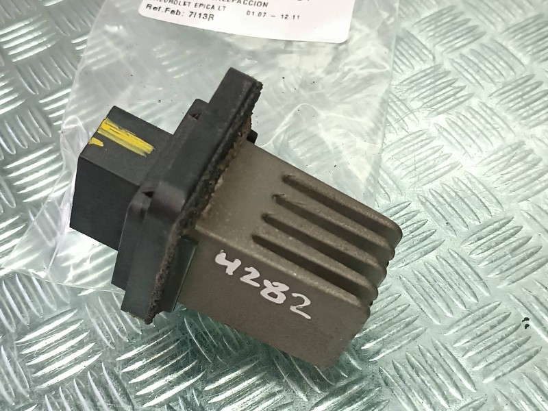 Recambio de resistencia calefaccion para chevrolet epica lt referencia OEM IAM 7I13R  CONECTOR 4 PINES