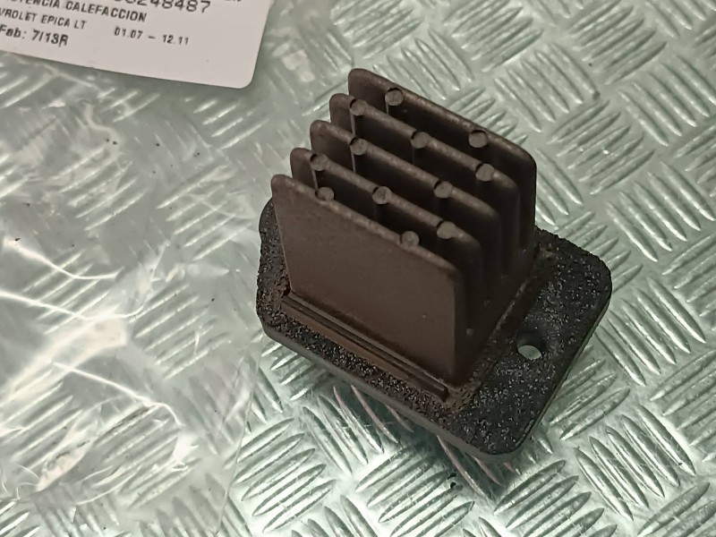 Recambio de resistencia calefaccion para chevrolet epica lt referencia OEM IAM 7I13R  CONECTOR 4 PINES