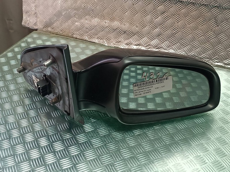 Recambio de retrovisor derecho para opel astra gtc cosmo referencia OEM IAM 13140674 430552 ELECTRICO