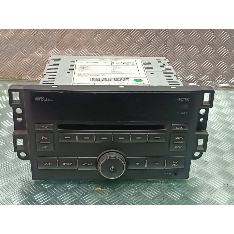 Recambio de sistema audio / radio cd para chevrolet epica lt referencia OEM IAM 96647738  