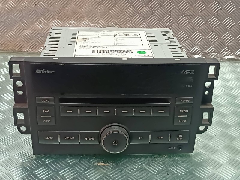 Recambio de sistema audio / radio cd para chevrolet epica lt referencia OEM IAM 96647738  