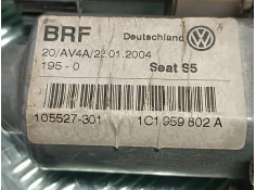 Recambio de motor elevalunas delantero derecho para seat leon (1m1) signo referencia OEM IAM 1C1959802A 101386102  2