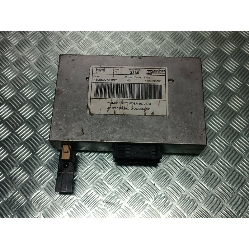 Recambio de centralita bluetooth para seat ibiza (6j5) sport referencia OEM IAM 1Z0035729C 49096J2731221 