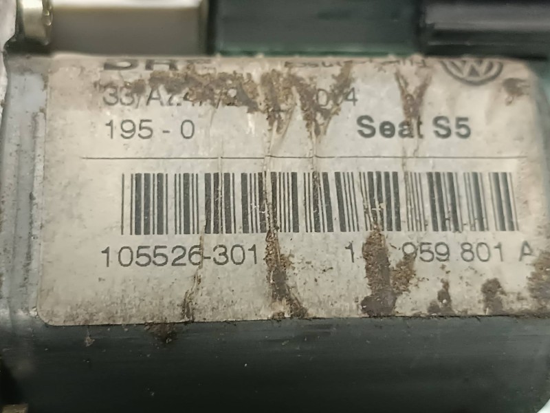 Recambio de motor elevalunas delantero izquierdo para seat leon (1m1) signo referencia OEM IAM 1C1959801A 101387102 