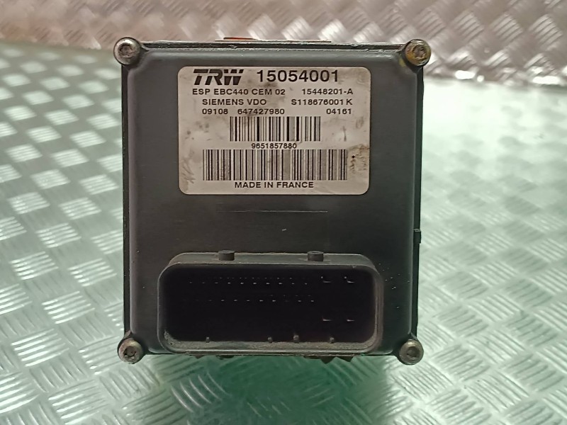 Recambio de abs para peugeot 407 st sport referencia OEM IAM 9651857880 15054001 S118676001K