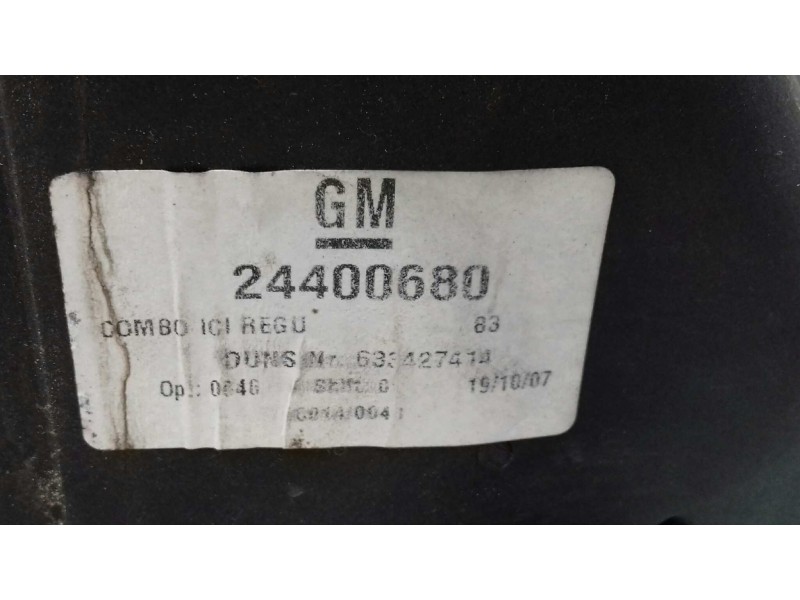 Recambio de retrovisor izquierdo para opel combo (corsa c) familiar referencia OEM IAM 24400680  MANUAL