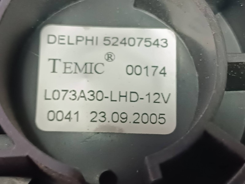 Recambio de ventilador calefaccion para opel astra gtc cosmo referencia OEM IAM 52407543 855601156 CONECTOR 2 PINES