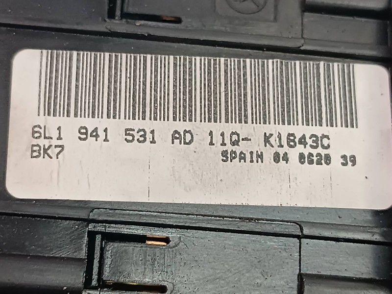 Recambio de mando luces para seat ibiza (6l1) fresh referencia OEM IAM 6L1941531AD  
