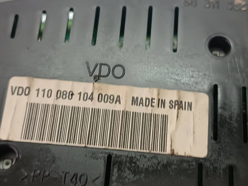 Recambio de cuadro instrumentos para seat ibiza (6l1) fresh referencia OEM IAM 06L0920801 110080104009A VDO