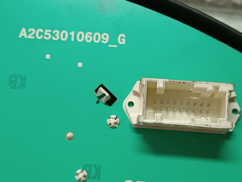 Recambio de cuadro instrumentos para peugeot 407 st sport referencia OEM IAM 9651855380 110080221 A2C53010609G