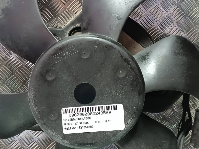 Recambio de electroventilador para peugeot 407 st sport referencia OEM IAM 1831856000  