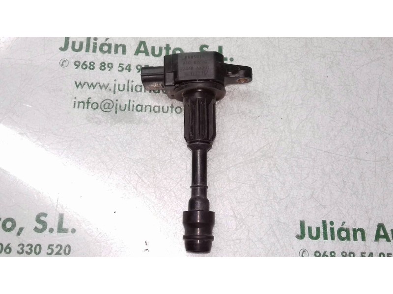 Recambio de bobina encendido para nissan micra (k12e) acenta referencia OEM IAM AIC6207G 22448AX001 HANSHIN