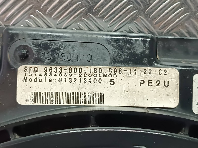 Recambio de electroventilador para opel astra gtc cosmo referencia OEM IAM 13132559 0130303960 13130010