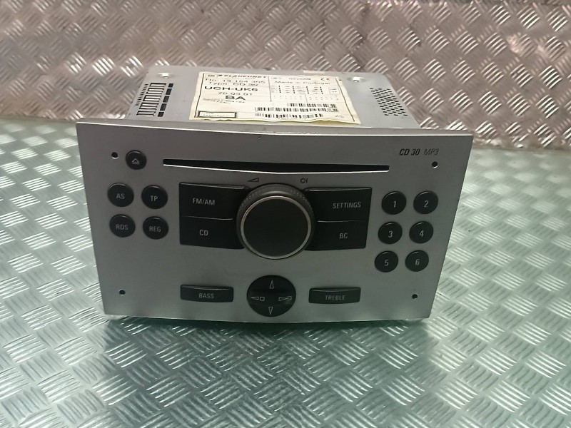 Recambio de sistema audio / radio cd para opel astra gtc cosmo referencia OEM IAM 13154305BA 7643103317 BLAUPUNKT
