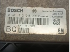Recambio de centralita motor uce para opel astra gtc cosmo referencia OEM IAM 55198921 0281012548 BOSCH 2