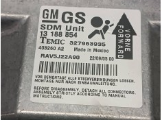 Recambio de centralita airbag para opel astra gtc cosmo referencia OEM IAM 13188854 327963935 403260A2 2