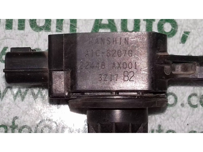 Recambio de bobina encendido para nissan micra (k12e) acenta referencia OEM IAM AIC6207G 22448AX001 HANSHIN