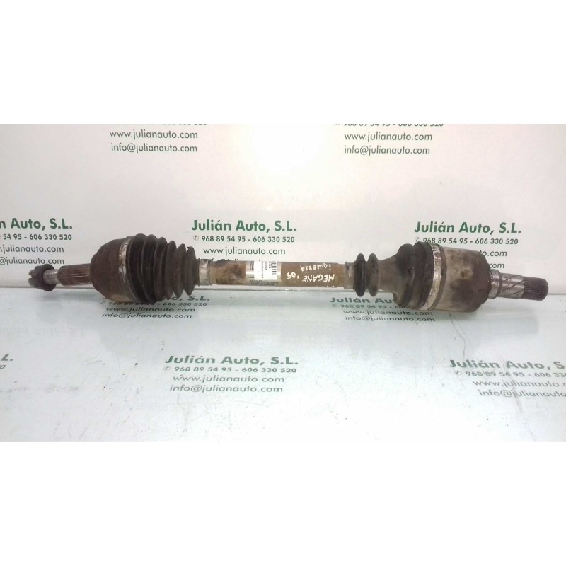 Recambio de transmision delantera izquierda para renault megane ii berlina 5p confort authentique referencia OEM IAM 8200198016 