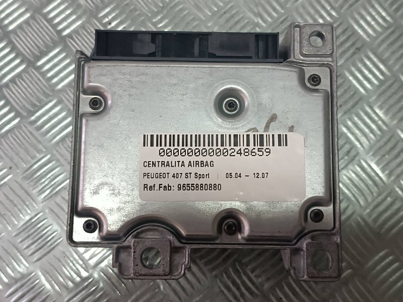 Recambio de centralita airbag para peugeot 407 st sport referencia OEM IAM 9655880880 603554600 AUTOLIV