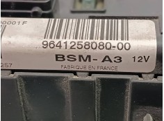 Recambio de caja reles / fusibles para citroen xsara picasso 1.6 hdi 90 x referencia OEM IAM 964125808000 S110500001F BSM A3 2