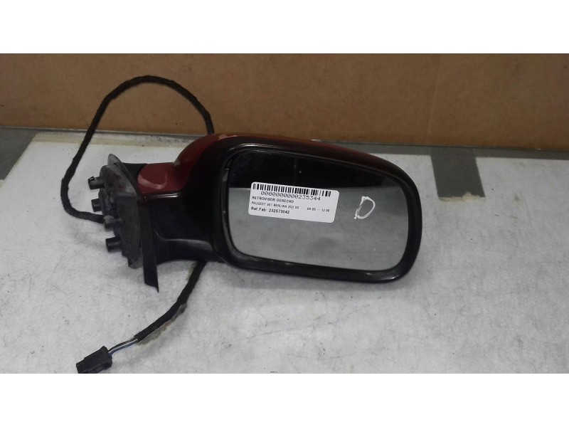 Recambio de retrovisor derecho para peugeot 307 berlina (s2) xs referencia OEM IAM 232673042  ELECTRICO
